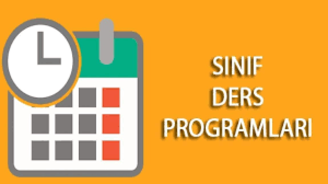 SINIF DERS PROGRAMLARI(03.02.2025)